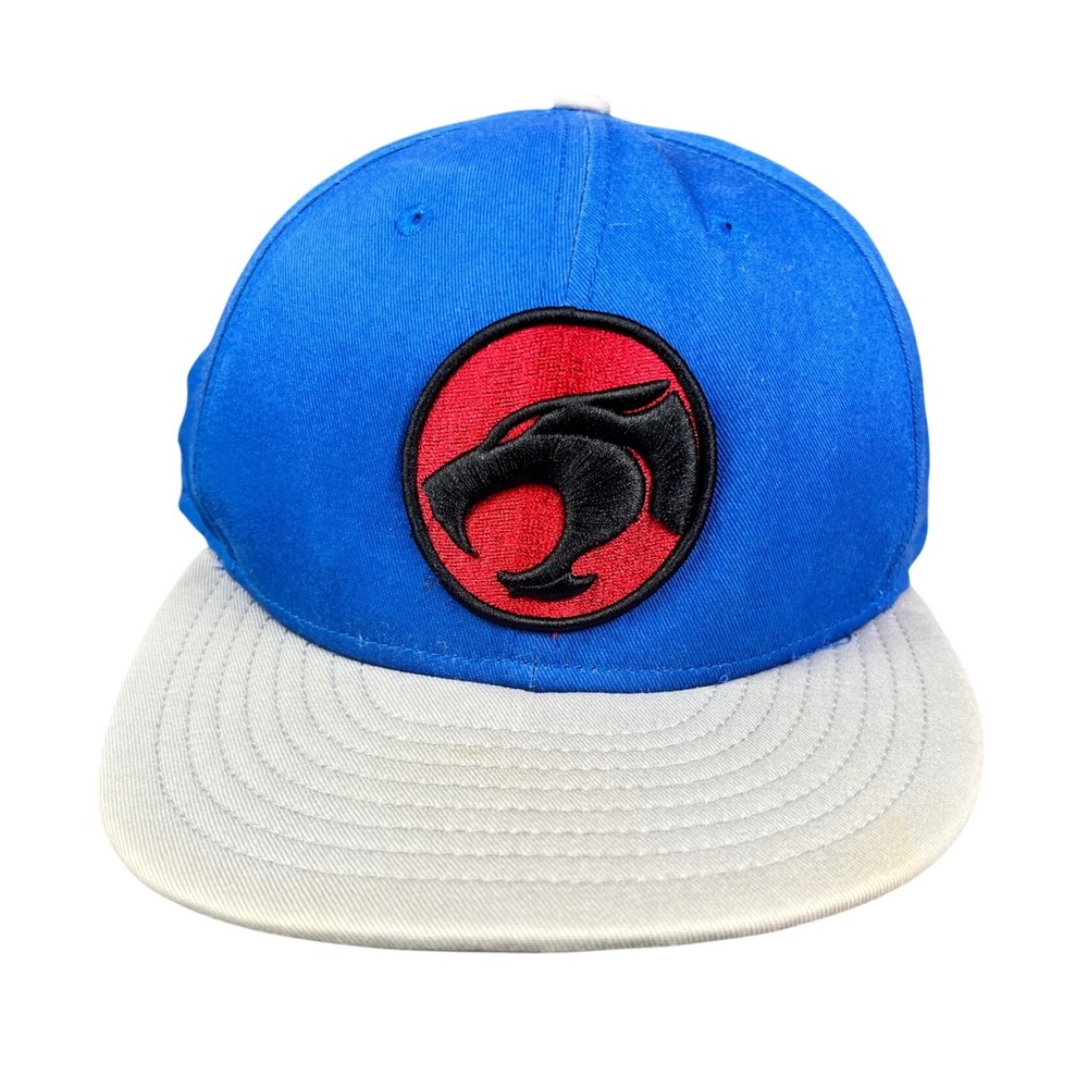 New Era 9FIFTY Thundercats Snapback Hat Blue Grey Medium Large 80s Cartoon Cap